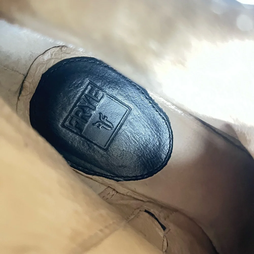 Frye black booties 10 - Picture 8 of 9